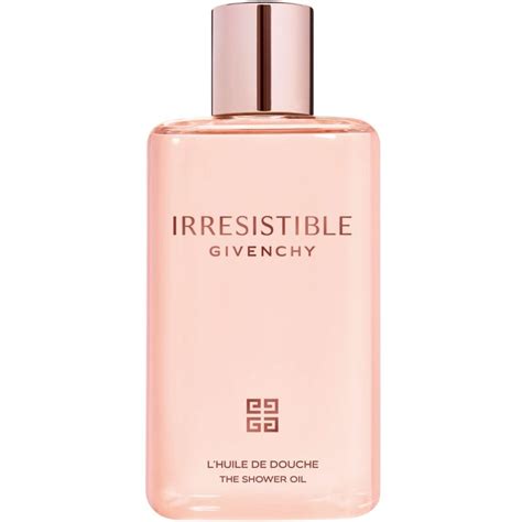 givenchy bath oil|givenchy irresistible shower oil.